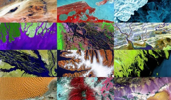 Снимки со спутника — шедевры искусства (23 фото)