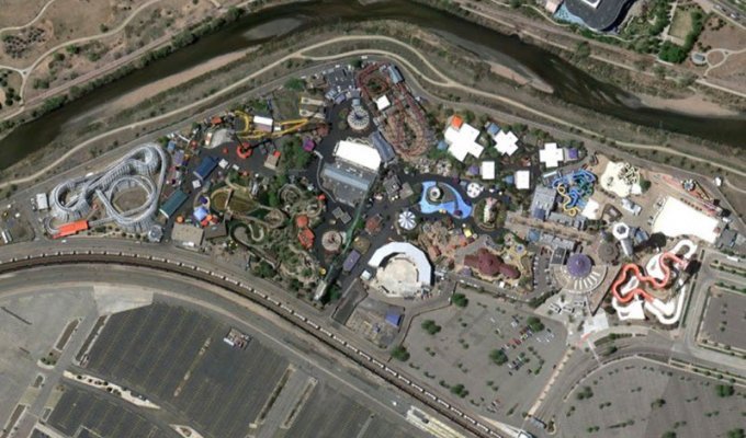 Паззлы от Google Earth (19 фото)