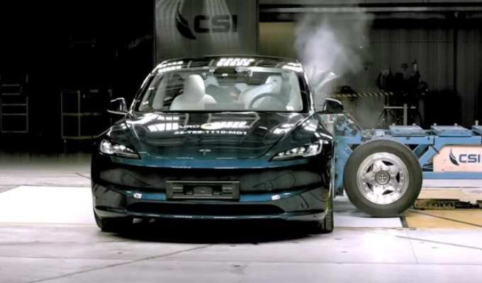 Tesla Model 3 стала самым безопасным автомобилем Европы (10 фото)