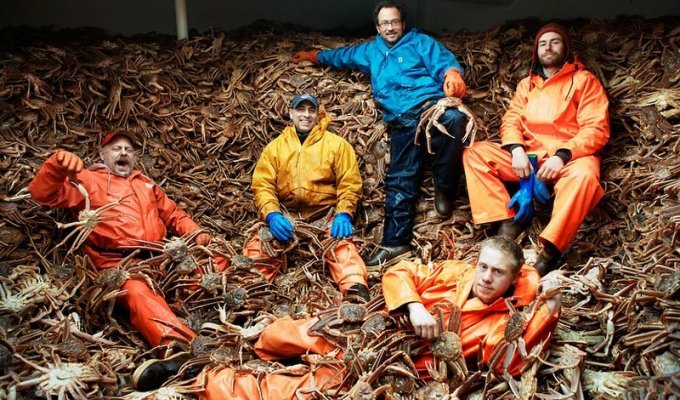Кори Арнолд. Добыча краба, трески и палтуса в Беринговом море (37 фото)