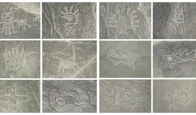 More Than 300 New Geoglyphs Found in Peru's Nazca Desert (9 photos)