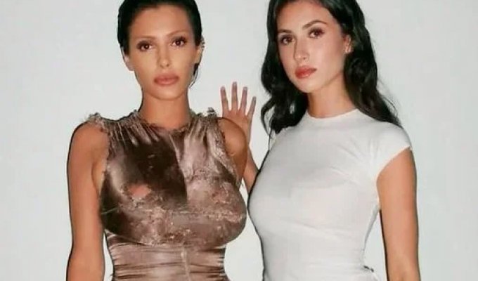 Младшая сестра Бьянки Цензори Анджелина пошла по стопам старшей и начала раздеваться (5 фото + видео)