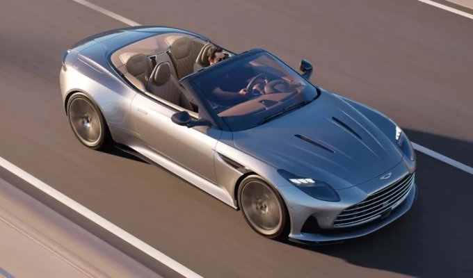 Aston Martin introduced the DB12 Volante convertible with a top speed of 325 km/h (10 photos)