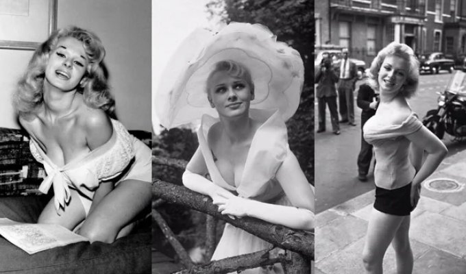 25 соблазнительных фотокарточек сердцеедки Сабрины, британской Мэрилин Монро (25 фото)