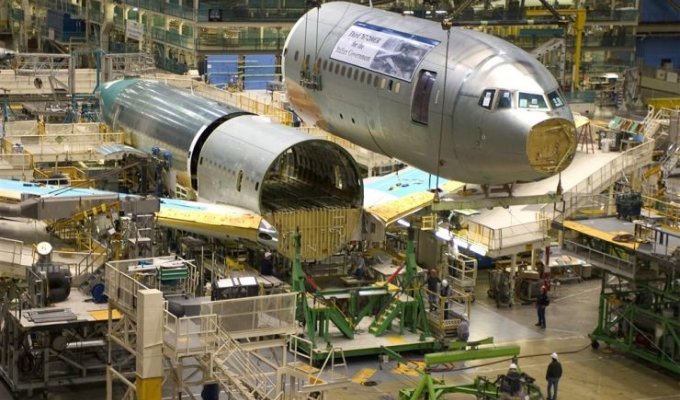 Завод Boeing, Everette (12 фото)
