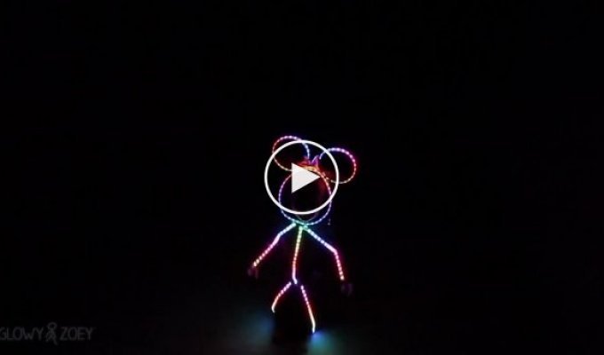 LED-костюм для ребенка на Хэллоиун
