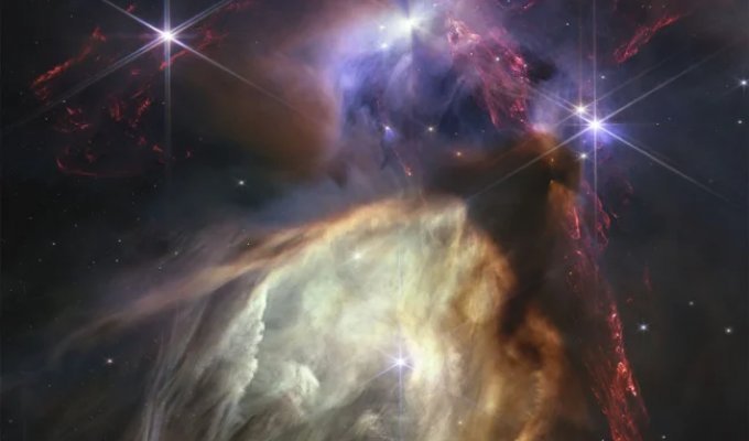 Так рождаются звезды: Ро Змееносца в невероятных деталях (4 фото)