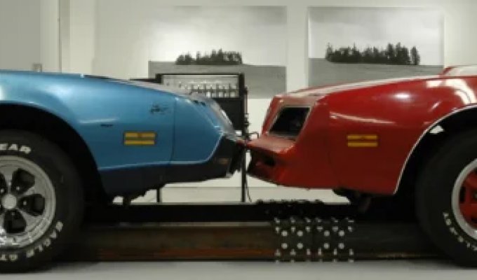 Скульптура «Медленная неизбежная смерть американского маслкара» (3 фото + видео)