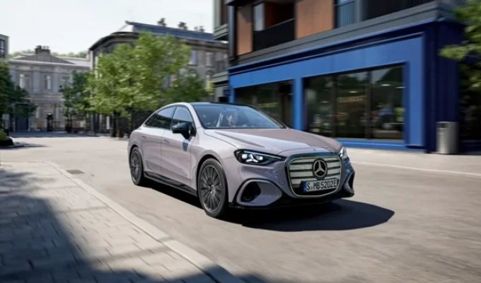 All-electric Mercedes-Benz C-Class with a range of 762 km unveiled (10 photos)