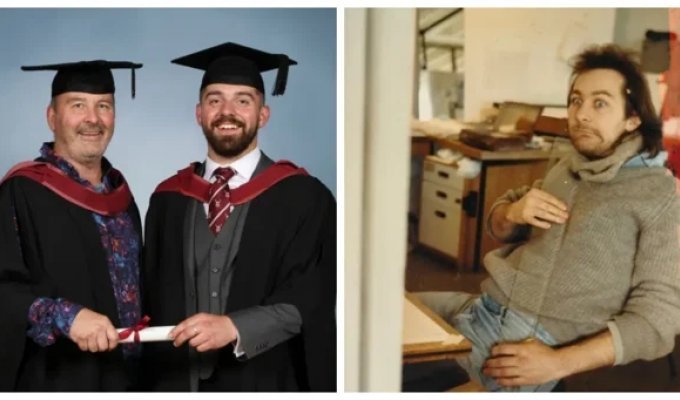 Невероятная история: британец получил диплом спустя 41 год после окончания вуза (5 фото)