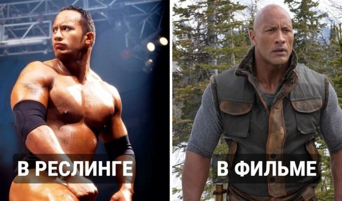 11 wrestlers who, thanks to their talent and charisma, became famous actors (12 photos)