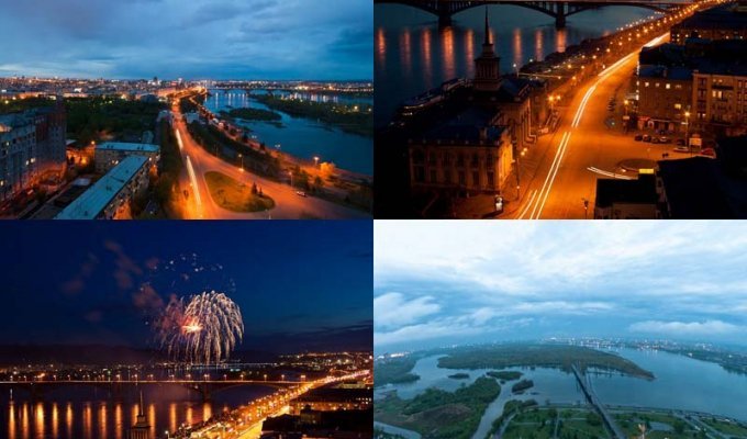 Высотные фотографии Красноярска (30 фото)