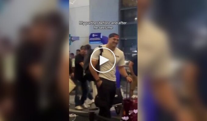 Мужчины до и после встречи взглядом со своими женщинами