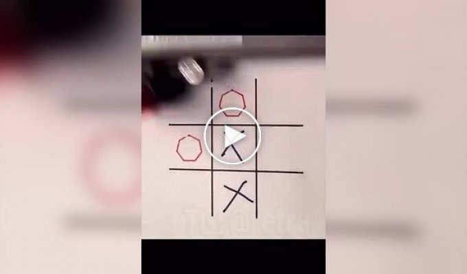 Trying to beat a robot at Tic Tac Toe