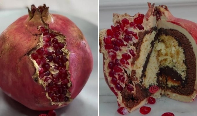 A Turkish woman creates desserts that look like anything but a cake (22 photos)