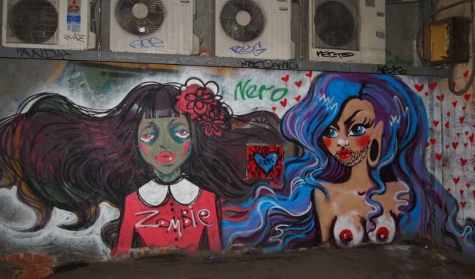 Санкт-Петербург: граффити (21 фото)