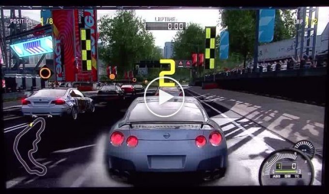 NFS ProStreet: Nissan GT-R Proto Gameplay Video