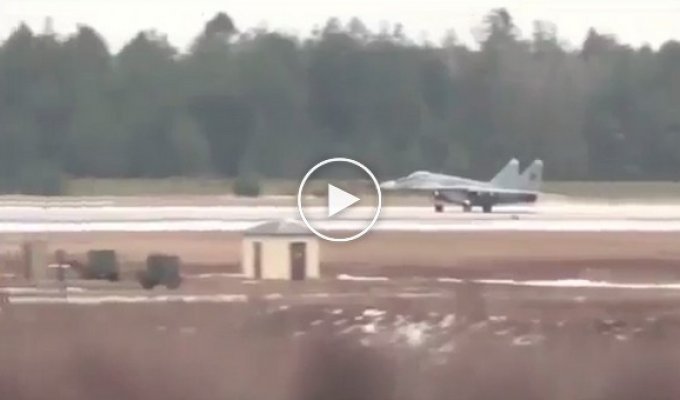 Авария истребителя МиГ-29 в Бобруйске