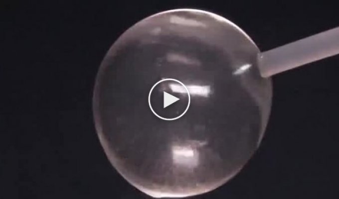 Необычный пузырь в пузыре