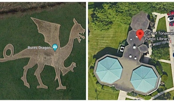 25 unusual places found in Google Earth (26 photos)