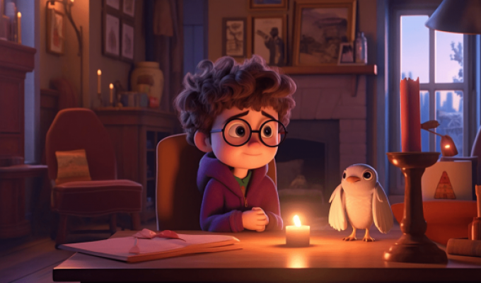 If Harry Potter was a Pixar cartoon (10 photos)