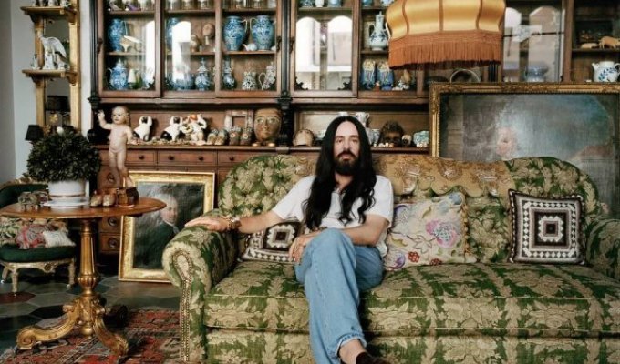 Apartment of the day: ex-Gucci creative director Alessandro Michele turned his home into an antiquities store (10 photos)