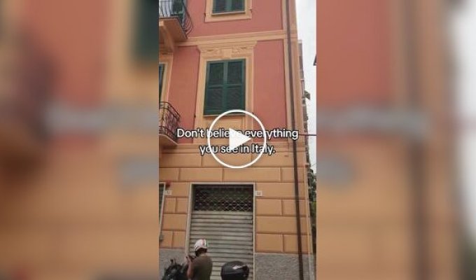 Уличная магия на стенах в Италии