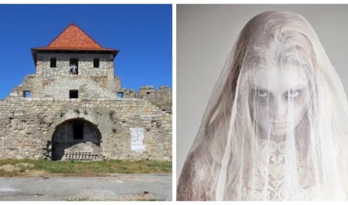 История призрачной Белой Леди, которую пытались подстрелить живые охранники (9 фото + 1 видео)