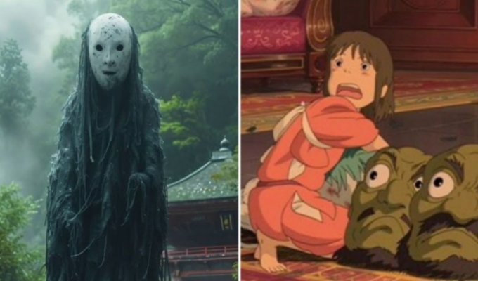 What a photorealistic version of the anime “Spirited Away” could look like (8 photos + 1 video)