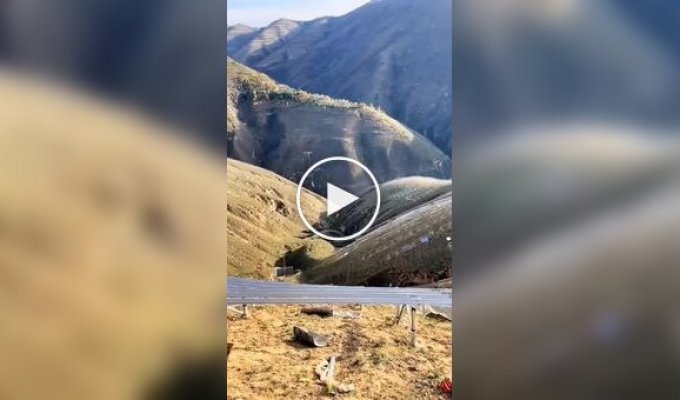 Delivering solar panels by air