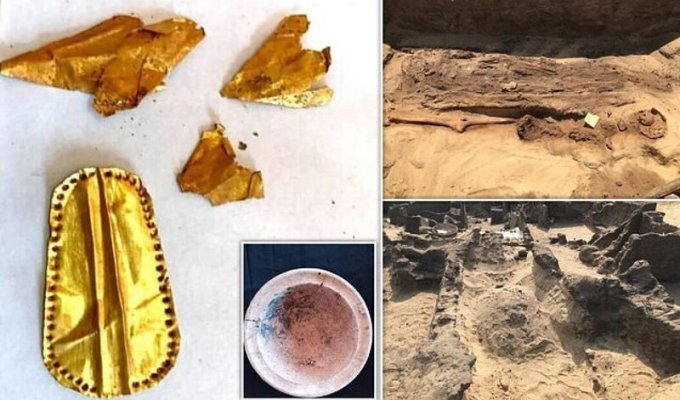 Археологи нашли мумию, чье молчание - золото (10 фото)