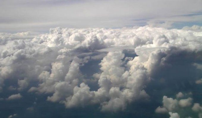 Облака - вид сверху (11 фото)