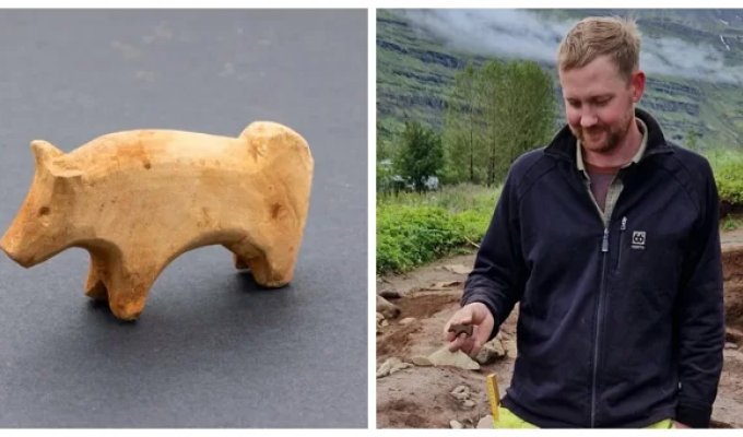 A stone toy from the Viking Age has stunned scientists dead end (4 photos)