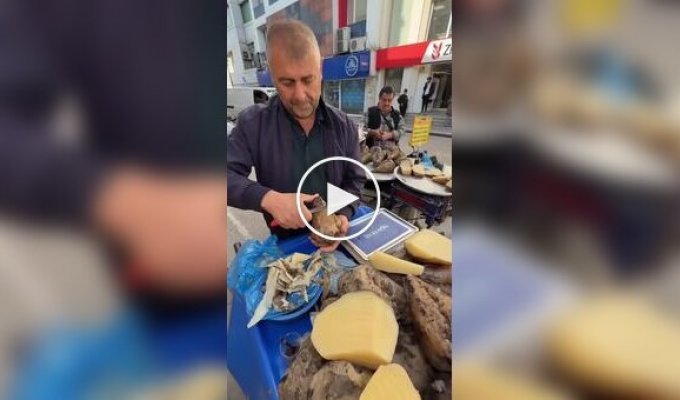 Турецкая традиция: свежая сахарная свекла на улицах вместо фруктов