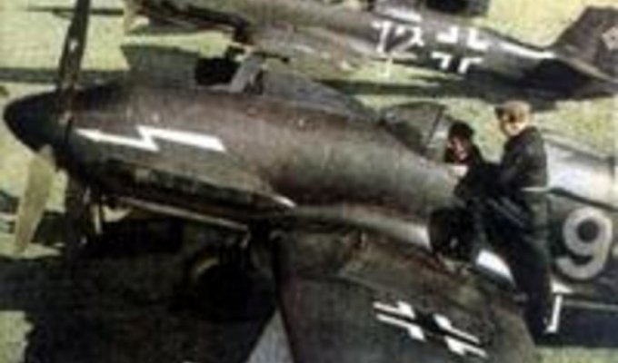 Оружие пропаганды. Истребитель Heinkel He 100 (11 фото + 2 видео)