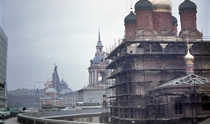 Исторические фотографии Москвы ХХ века (30 фото)