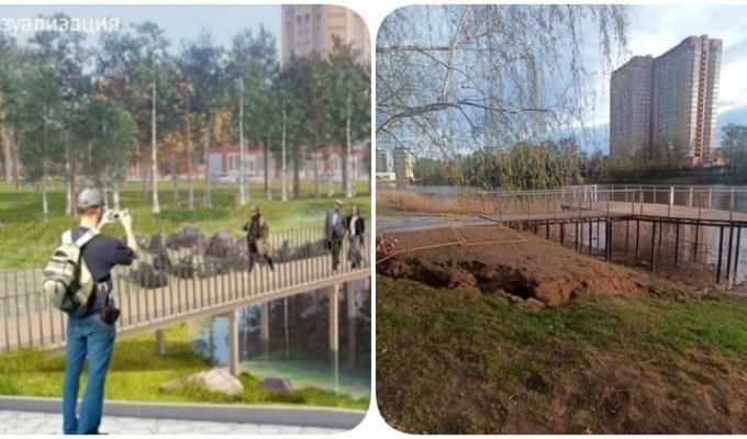 Ожидание и реальность: реакция соцсетей на реконструкцию набережной за 200 млн рублей (20 фото + 1 видео)