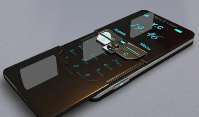Интересный концепт для телефона Sony Ericsson