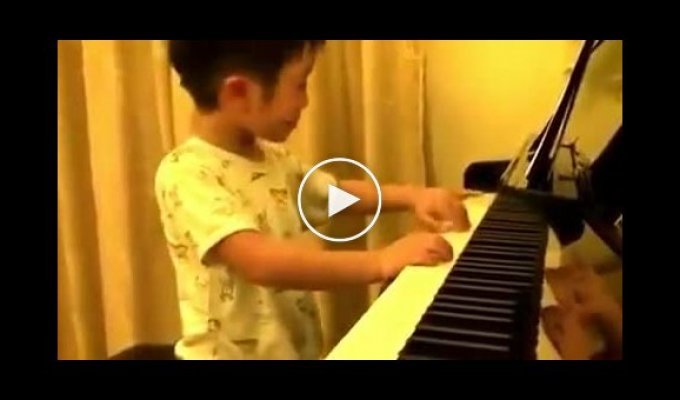 Гениальный пианист в 5 лет