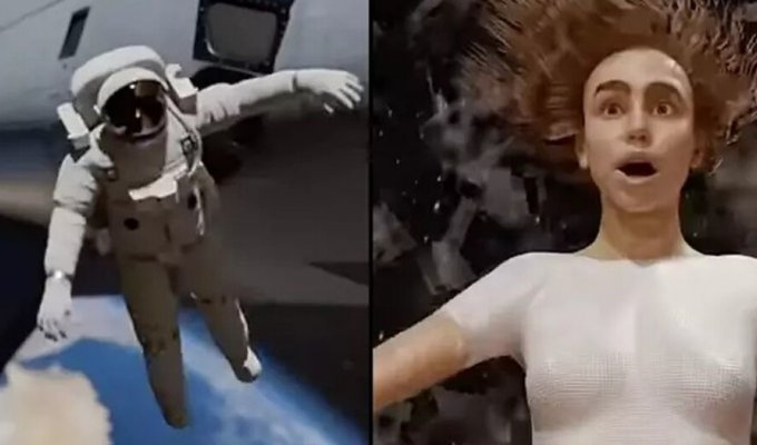 What happens if you go into outer space without a spacesuit (3 photos + 1 video)