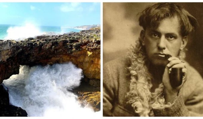 Пасть  Дьявола: завораживающий грот в Португалии, где хитрый  оккультист талантливо инсценировал свою гибель (19 фото + 3 видео)