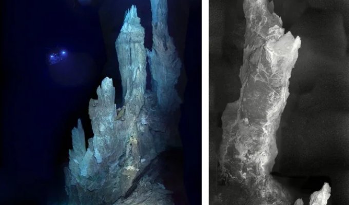 Lost City: Where did 60-meter-tall crystal towers in the ocean come from? (10 photos)