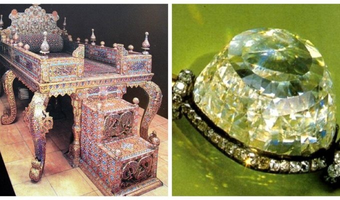 The Peacock Throne is the lost treasure of the great dynasty of the Padishahs (6 photos)