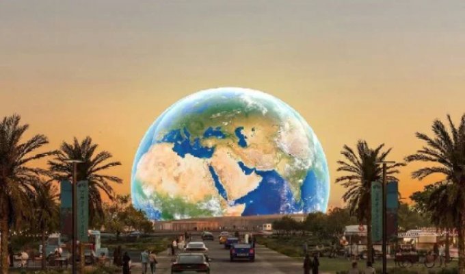 Sphere will reach the Middle East: a similar complex to the famous Las Vegas complex will be built in Abu Dhabi (2 photos + video)