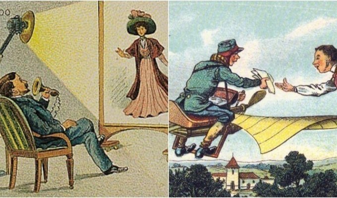 Как люди себе представляли наше время 120 лет назад (11 фото)