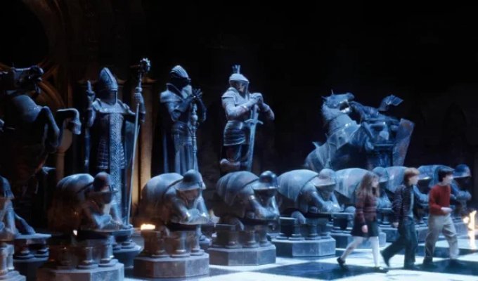 Умная шахматная доска, вдохновлённая волшебным миром Гарри Поттера (5 фото + 1 видео)