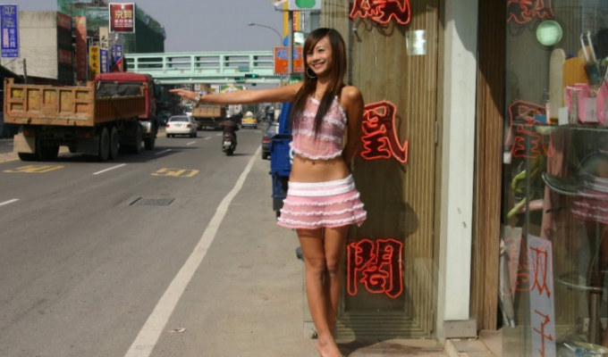 What are these provocative beauties on the roadsides of Taiwan (6 photos)