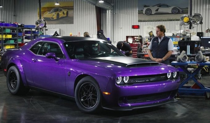 The Hennessey studio will produce a souped-up Dodge Challenger with up to 1,700 hp. (2 photos + 1 video)