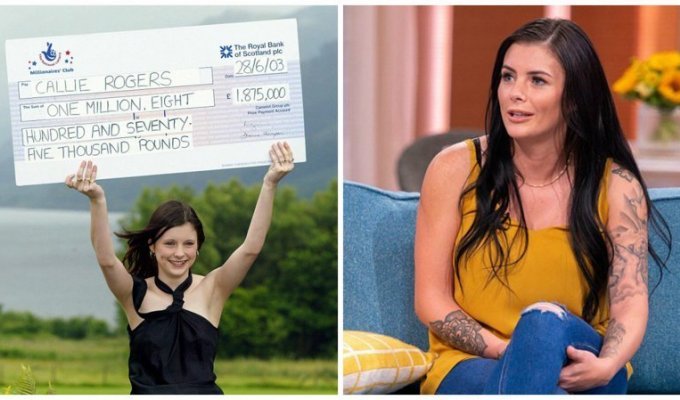 2 миллиона коту под хвост: история самой юной в Британии победительницы лотереи (8 фото)