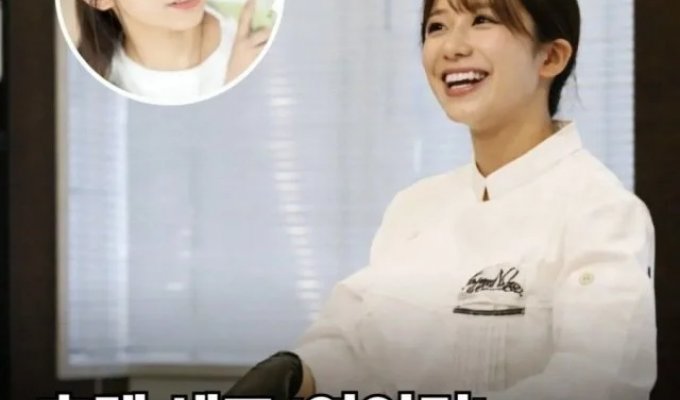Японская актриса фильмов для взрослых стала профессиональным шеф-поваром (8 фото + видео)
